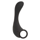 Dr. Joel Kaplan Rechargeable Prostate Locator with retrieval ring for precision stimulation, featuring 10 vibration speeds.