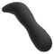 Black Dr. Joel Kaplan Rechargeable Prostate Probe with curved design for precision prostate stimulation.