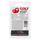COLT XL Snug Tugger Cock Ring Scrotum Support Red packaging showing dual support performance ring for enhanced comfort.