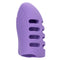Dr. Laura Berman Rechargeable Finger Vibe - Purple dual-finger vibrator sleeve with powerful vibrations, body-safe and discreet design