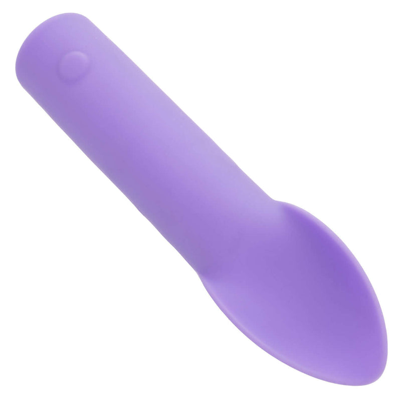 Dr. Laura Berman Rechargeable Flutter Vibrator in purple 10-speed flickering teaser designed for full coverage stimulation and pleasure.