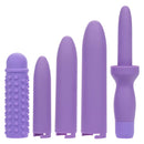 Dr. Laura Berman rechargeable dilator set with four interlocking sizes for gradual intimate health enhancement and comfort.