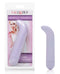 Purple First Time Mini G Vibe for G-Spot stimulation, with smooth satin finish and adjustable multi-speed settings.