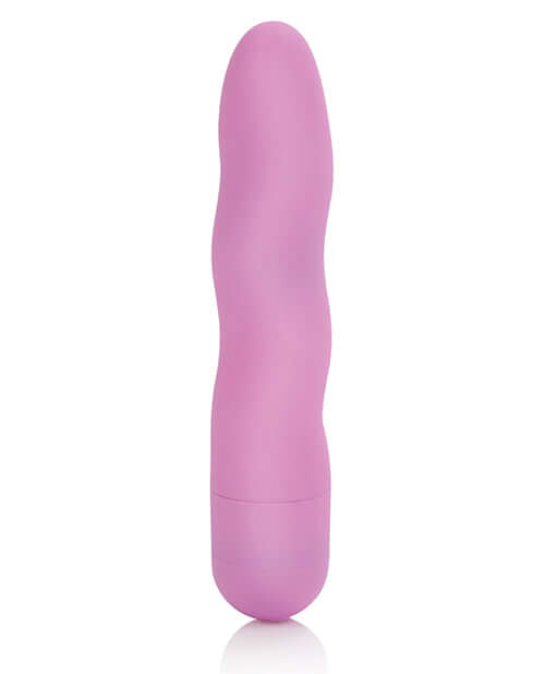 First Time Mini Power Swirl Vibrator in pink, elegant design for ultimate personal pleasure and stimulation.