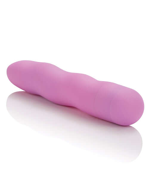 First Time Mini Power Swirl Vibrator in pink, elegant design for personal pleasure, perfect for first-time users.