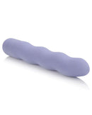 First Time Power Swirl Vibrator Purple with elegant swirled shape and smooth velvety finish.