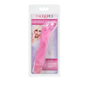 First Time Softee Teaser Pink G-Spot Massager packaged with a model image from California Exotic Novelties.