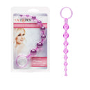 First Time Love Anal Beads Pink packaged with graduated design for beginners, featuring easy insertion and comfortable stimulation.