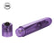 Shane's World Sparkle Bullet Vibrator in Purple with open battery compartment showing size for 1 AAA battery (not included)