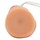 Max Vibrating Cock & Balls 7 inches - view showing the base design and realistic texture for enhanced stimulation.