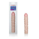 Ivory Duo 7.5 inches Jr Dong packaged, showcasing its lifelike design and natural color from California Exotic Novelties.
