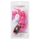 Hot Pink Curved Jack Penis Vibrator 6.5" Multi-Speed by California Exotic Novelties in Packaging