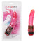 Hot Pink Curved Jack Penis Vibrator 6.5" by California Exotic Novelties with Multi-Speed Vibration in Packaging and Unboxed