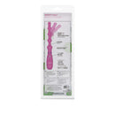Pink Booty Flexer Vibrating Anal Bead Probe in packaging with 3-speed vibration and waterproof design by California Exotic Novelties.