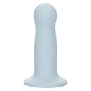Wave Rider Foam Blue Probe with wavy texture for enhanced pleasure and intimate experiences.