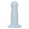 Wave Rider Foam Blue Probe with wavy texture for enhanced pleasure and intimate experiences.