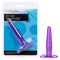 Silicone Tee Probe Purple by California Exotic Novelties - Slim Anal Butt Plug in Packaging and Displayed Unboxed