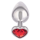 JEWEL LARGE RUBY HEART PLUG-3
