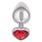 JEWEL LARGE RUBY HEART PLUG-3