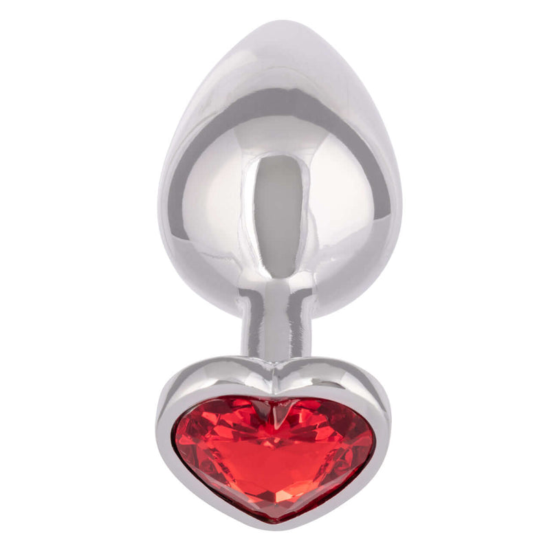 JEWEL LARGE RUBY HEART PLUG-3
