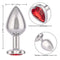 JEWEL LARGE RUBY HEART PLUG-4