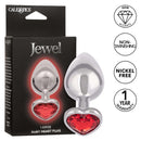 JEWEL LARGE RUBY HEART PLUG-5