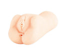 Devons Private Pleasures Masturbator Pussy & Ass front view showing dual-entry stroker design with lifelike texture.