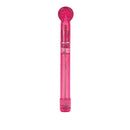 Clit Exciter Pink Hard Vibrator showcasing its spoon-shaped head and multi-speed settings, ideal for clitoral stimulation.