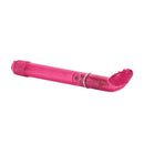 Clit Exciter Pink Hard Vibrator with spoon-shaped head for targeted clitoral pleasure, multi-speed and waterproof.