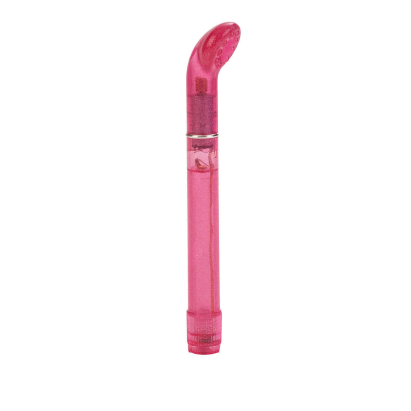 Clit Exciter pink hard vibrator with spoon-shaped head for ultimate clitoral stimulation and multi-speed settings.