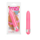 Shane's World Sorority Party Vibe Nooner Vibrator in Pink packaging, sleek design, perfect for discreet pleasure.