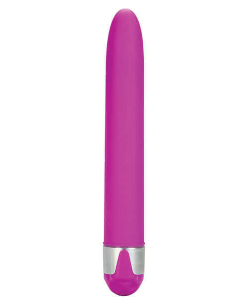 Shane's World Sorority Party All Night Long Purple Hard Vibrator - 6.5 Inch for deep, intense stimulation.