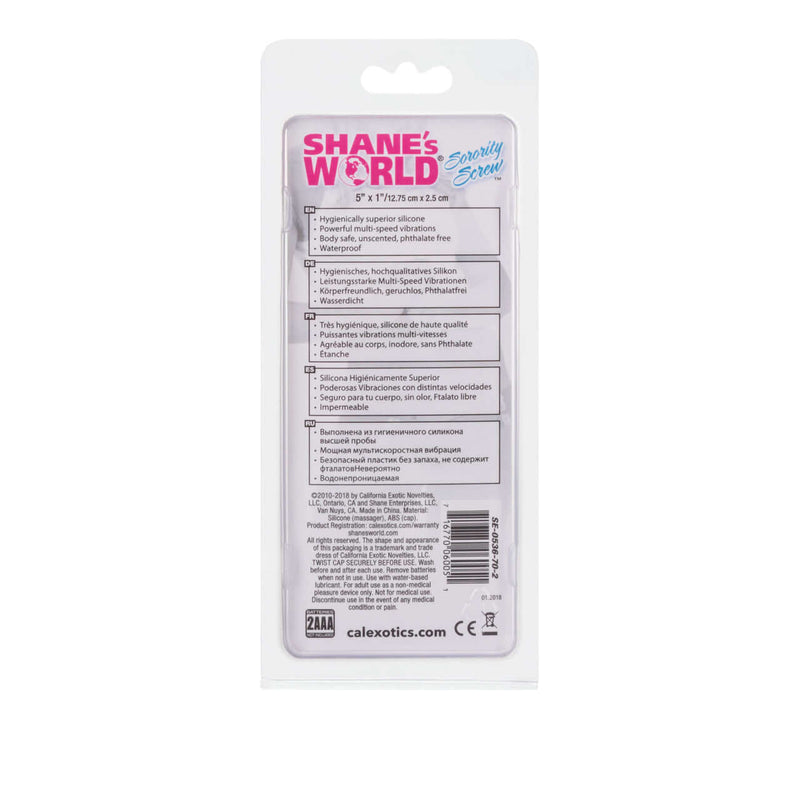 SHANES WORLD SORORITY SCREW SILICONE PINK-6