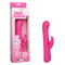 Jack Rabbit Elite Beaded G Rabbit Pink Vibrator with clitoral stimulator in packaging, offering intense pleasure and sensations.
