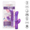 G-Kiss Purple Vibrator with Dual Motors in Packaging for G-Spot and Clitoral Arousal