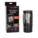 Optimum Power Ultimate Power Stroker packaging with device showing features of intense stroking and vibration.