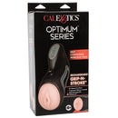 Optimum Power Rechargeable Grip-N-Stroke Vibrating Stroker packaging showcasing features and design.