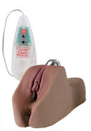 Futurotic Laceys Afro Pussy & Ass Masturbator with customizable vibration control by California Exotic Novelties.