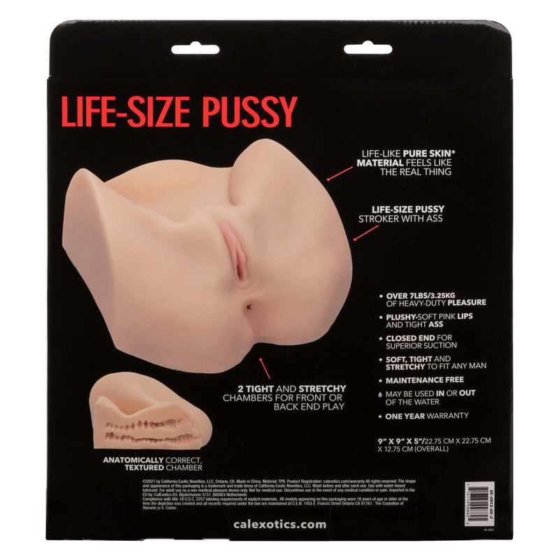 STROKE IT LIFE-SIZE PUSSY IVORY-2