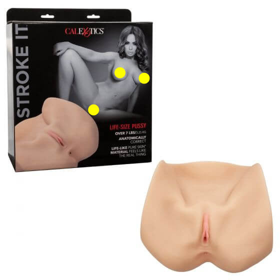 STROKE IT LIFE-SIZE PUSSY IVORY-0
