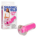 Shanes World College Tease Stroker Pink, soft-touch stroker with ribbed internal chamber for maximum pleasure.
