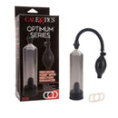 Optimum Precision Pump with Erection Enhancer from California Exotic Novelties, featuring a precision pump and enhancer ring.