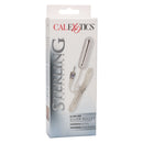 Sterling Collection SlimLine Silver Bullet by California Exotic Novelties, featuring powerful motor and universal plug-in jack.