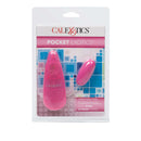 Pocket Exotics Vibrating Pink Passion Bullet packaging showcasing the compact design and multi-speed settings.