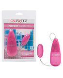 Pocket Exotics Vibrating Pink Passion Bullet packaged and displayed in pink, highlighting its sleek design and powerful features.
