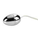 Pocket Exotics Vibrating Silver Egg, a sleek and powerful pleasure accessory for smooth multi-speed stimulation.