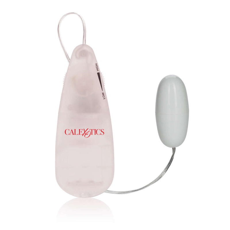 Pocket Exotics Ivory Bullet Vibrator by California Exotic Novelties - Compact multi-speed vibrator with sleek design for targeted stimulation