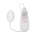 Pocket Exotics Egg Vibrator Ivory showcasing a sleek design and smooth texture for pleasurable experiences.