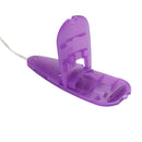 Bulk Slim Teardrop Bullet Vibrator Purple, a sleek purple personal stimulator for intimate pleasure.
