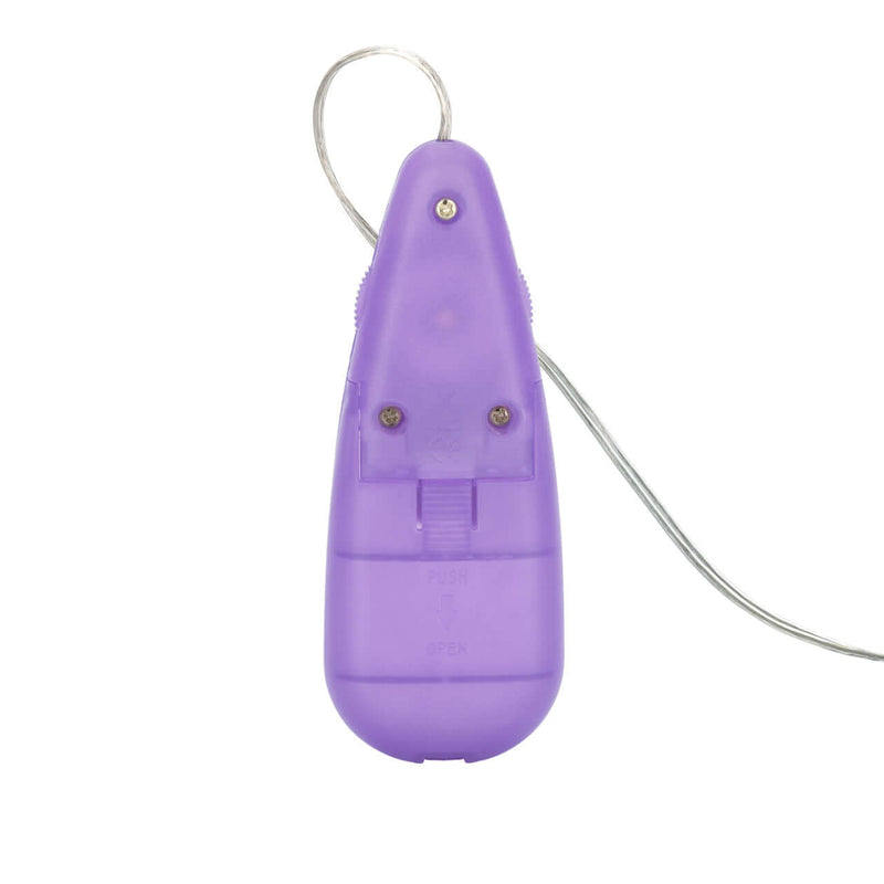 SILICONE SLIMS NUBBY BULLET PURPLE-1